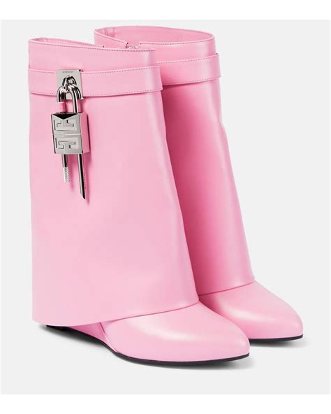 givenchy paradise pink|pink givenchy shark boots.